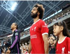 利物浦队的穆罕默德·萨拉赫（Mohamed Salah）对沙特阿拉伯感兴趣。