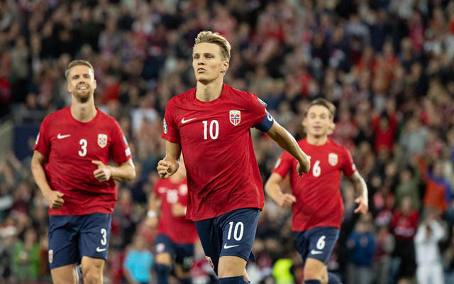 欧洲杯预选赛：挪威对阵西班牙，厄德高希望球队能够晋级