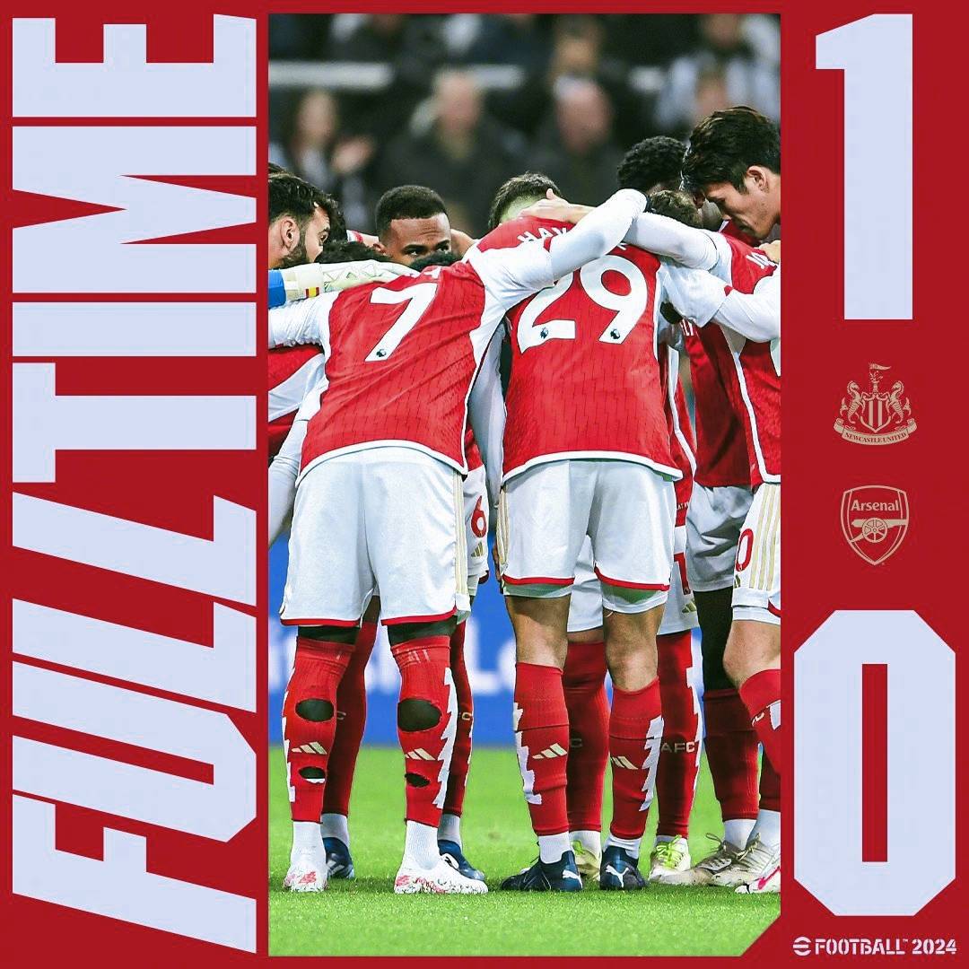 英格兰足球联盟杯（EPL）第11轮-阿森纳客场0：1纽卡斯尔，戈登建功，阿森纳英格兰足球联盟杯（EPL）首败