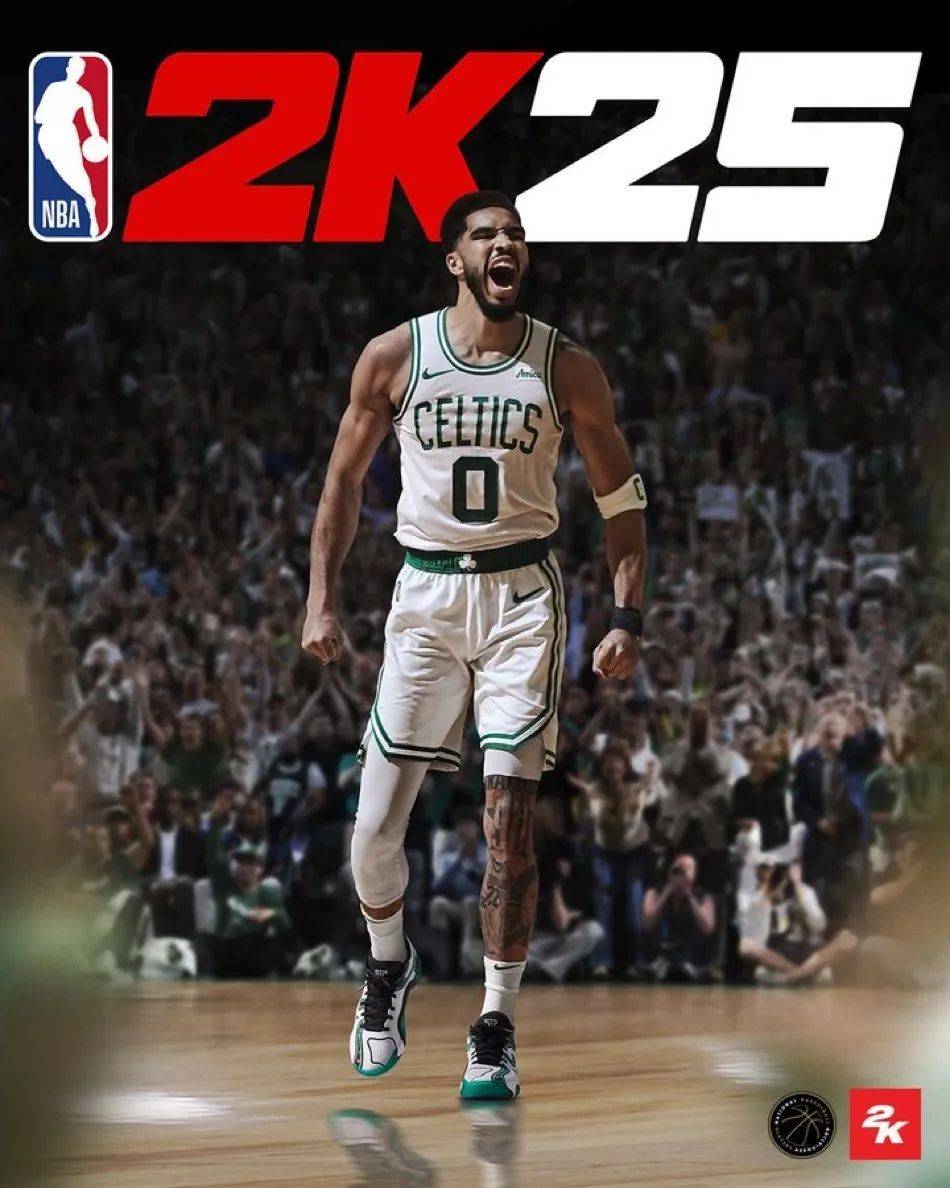 塔图姆登上《NBA2K25》封面！第三代签名鞋曝光！