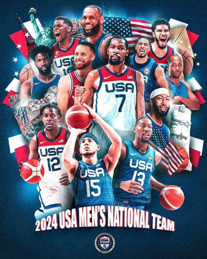 美国男篮对阵澳大利亚展望：20位NBA现役球员同场竞技 詹库带队争胜