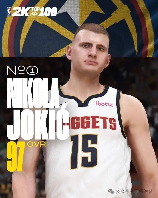 NBA2K值头条前10名出炉，湖人占俩，约基奇现役第一人！